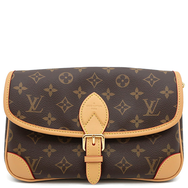 ルイヴィトン LOUIS VUITTON ディアヌ NM PM M45985 モノグラム×ノワール モノグラムキャンバス 2WAYバッグ ゴールド金具  茶 ピンク ショルダー 新品 未使用