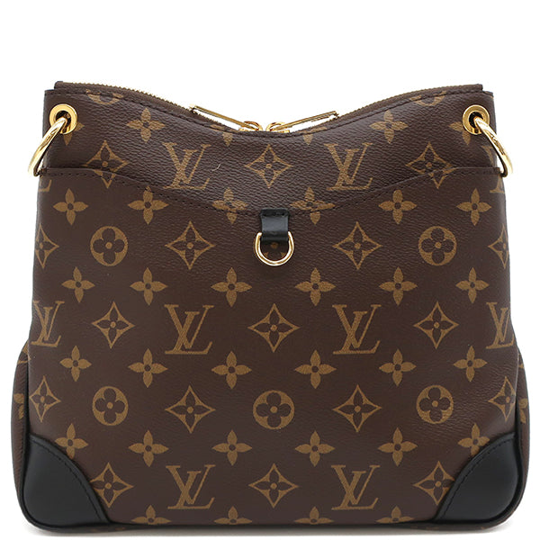 ルイヴィトン LOUIS VUITTON オデオン NM PM M45353 ノワール モノグラムキャンバス ショルダーバッグ ゴールド金具