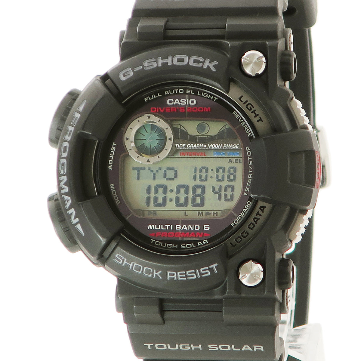 カシオ CASIO G-SHOCK GWF-1000 フロッグマンシリーズ GWF-1000-1JF ソーラー電波時計 メンズ GMT 耐衝撃 防水