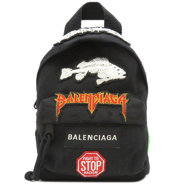 バレンシアガ BALENCIAGA エクスプローラー ミニ 656060 ブラック ...