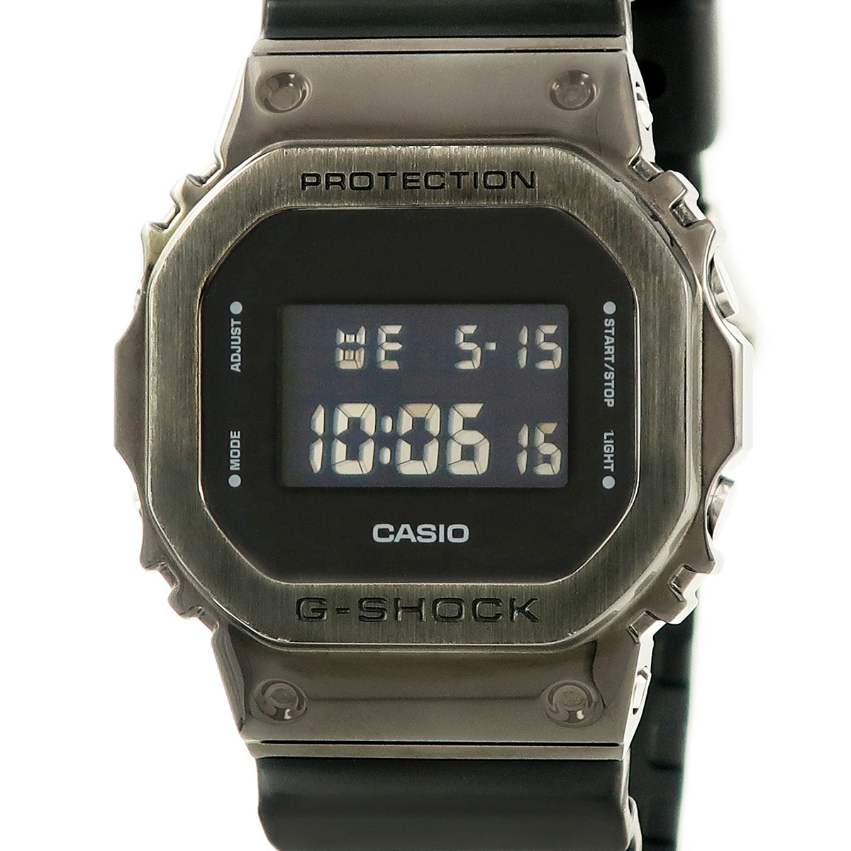 CASIO 良品 CASIO カシオ G-SHOCK Gショック GM-5600B-1JF メンズ クォーツ メタルシリーズ ブラック 腕時計 箱付き 送料無料