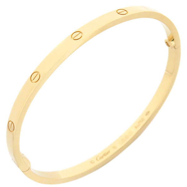 カルティエ Cartier LOVE ラブブレス SM B6047516 イエローゴールド K18YG #16 ブレスレット 750 18K 18金  バングル