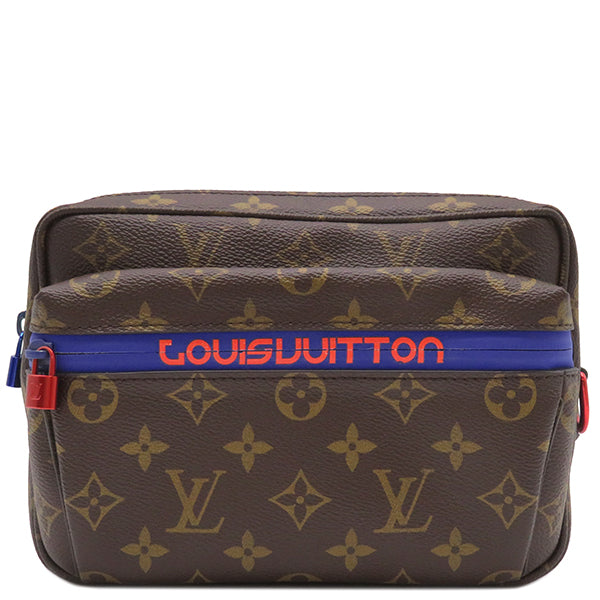 ルイヴィトン LOUIS VUITTON パシフィック バムバッグ M43828 モノグラム モノグラムキャンバス ボディバッグ ゴールド金