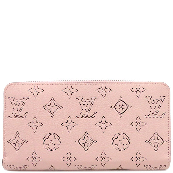 ルイヴィトン LOUIS VUITTON ジッピー ウォレット M82755 ローズジャスミン モノグラムマヒナ 長財布 シルバー金具 ピンク  ラウンドファスナー