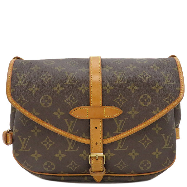 ルイヴィトン LOUIS VUITTON ソミュール 30 M42256 モノグラム モノグラムキャンバス ショルダーバッグ ゴールド金具