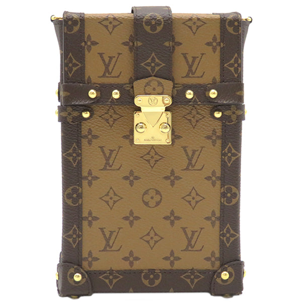 ルイヴィトン LOUIS VUITTON ポシェット トランク ヴェルティカル M67873 モノグラムリバース モノグラムキャンバス モノ