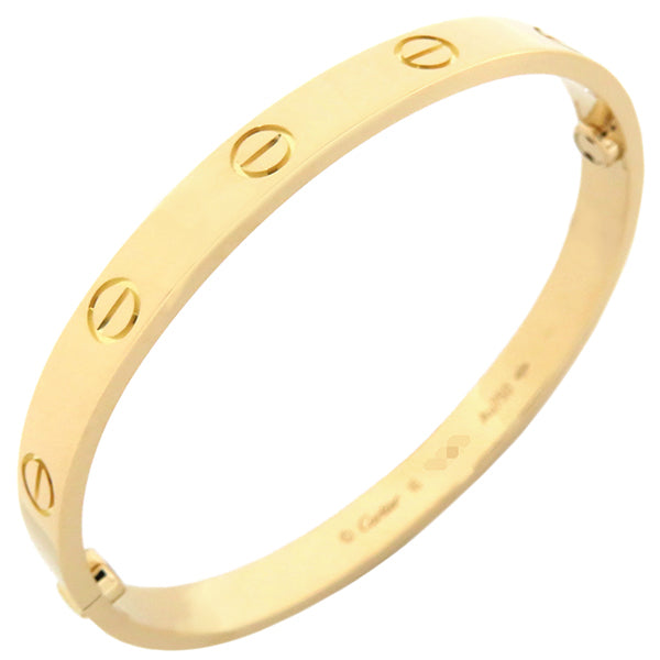 カルティエ Cartier LOVE ラブブレス B6067516 イエローゴールド K18YG #16 ブレスレット 750 18K 18