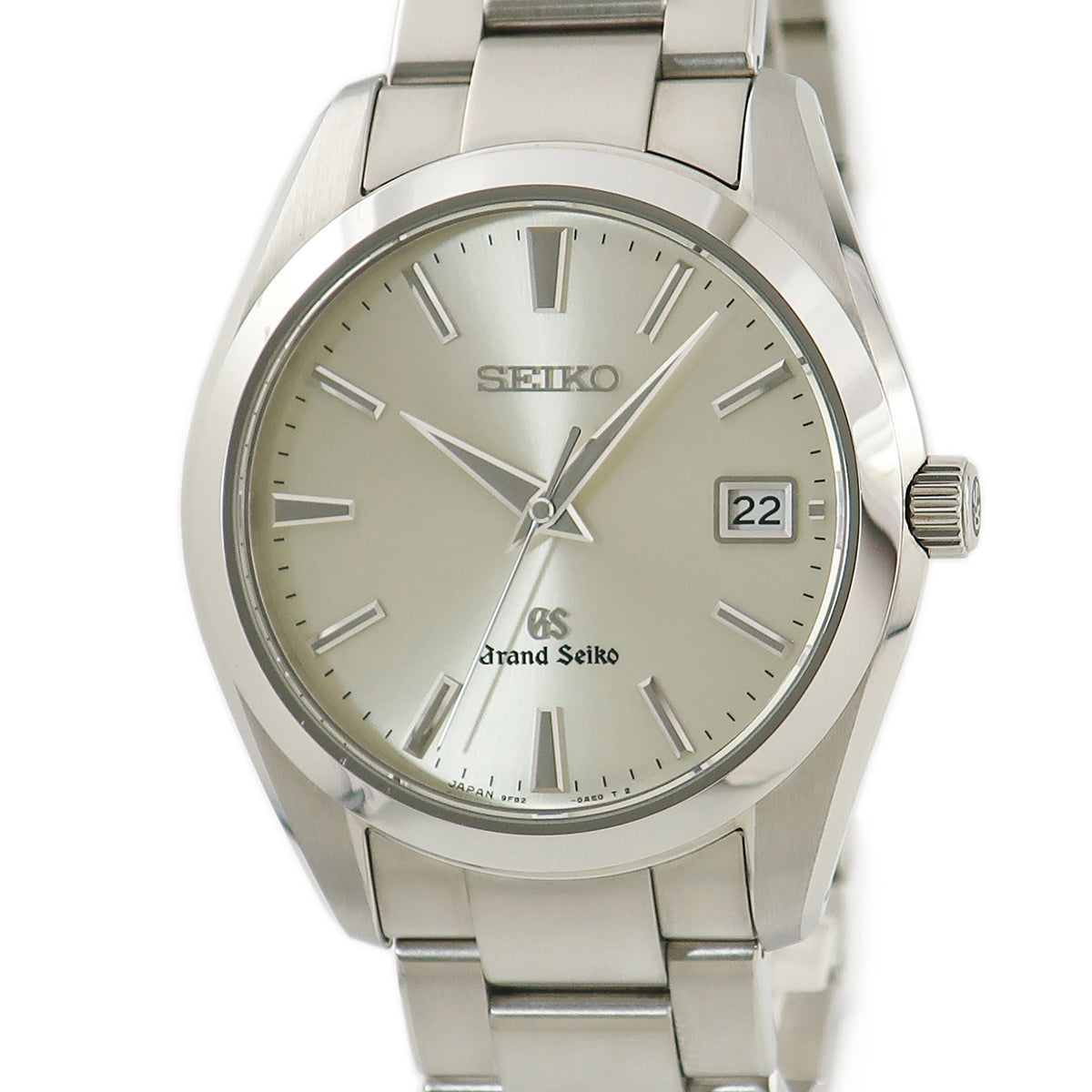 グランドセイコー Grand Seiko 9Fクォーツ SBGV021 9F82-0AF0 クオーツ メンズ バー シルバー デイト