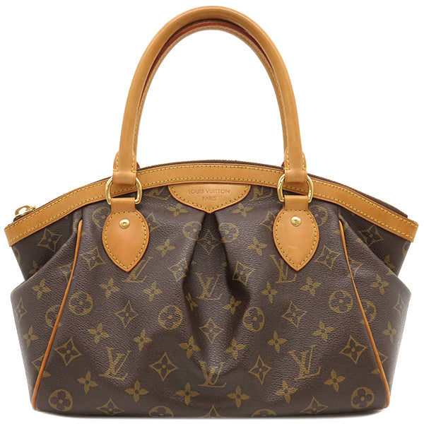 ルイヴィトン LOUIS VUITTON ティヴォリ PM M40143 モノグラム モノグラムキャンバス ハンドバッグ ゴールド金具 茶