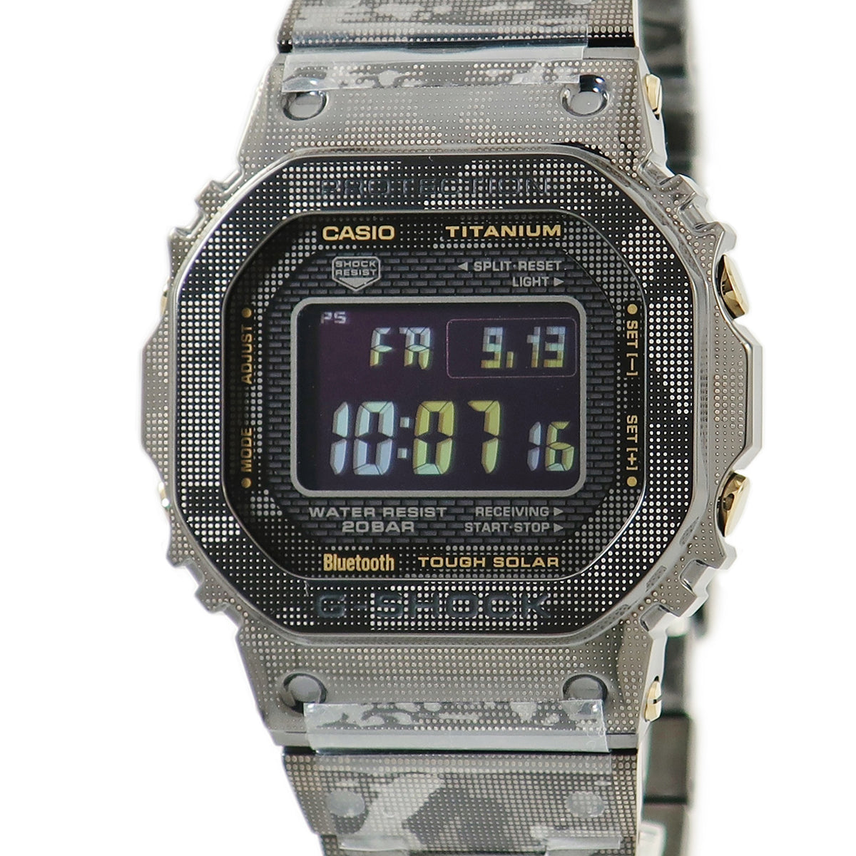 カシオ CASIO G-SHOCK カモフラージュ GMW-B5000TCM-1JR ソーラー メンズ 未使用 タフソーラー GMT スマホ連携  Bluetooth