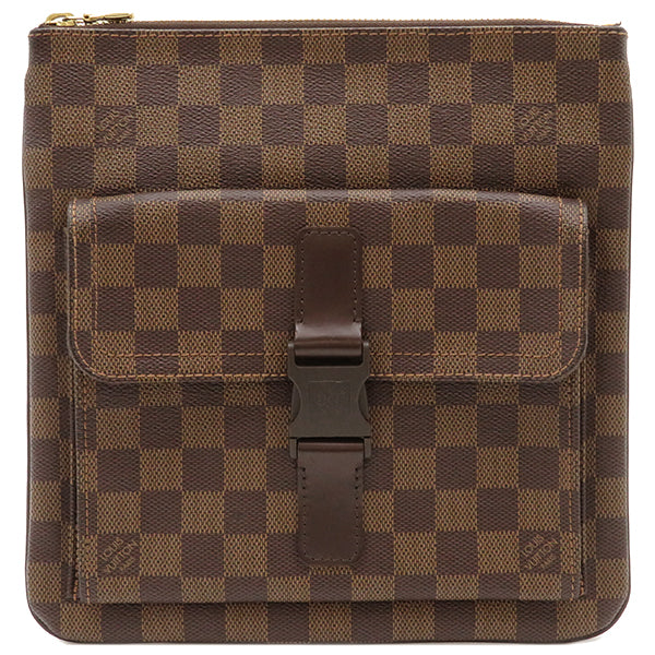 ルイヴィトン LOUIS VUITTON ポシェット メルヴィール N51127 ダミエエベヌ ダミエキャンバス ショルダーバッグ ゴールド