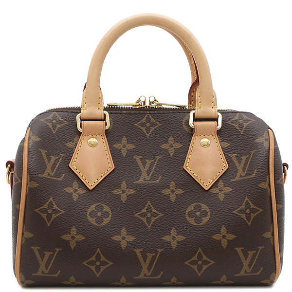 ルイヴィトン LOUIS VUITTON スピーディ バンドリエール 20 M46222 ベージュ モノグラムキャンバス 2WAYバッグ ゴールド金具  ハンドバッグ ボストン 茶