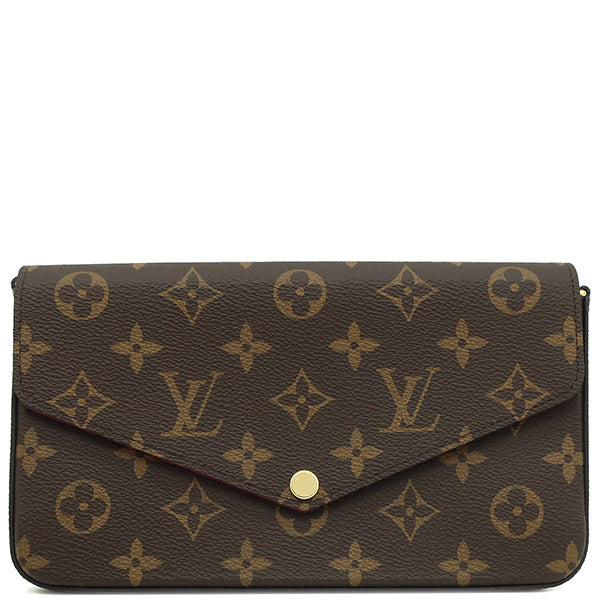 ルイヴィトン LOUIS VUITTON ポシェット フェリシー M81896 モノグラム モノグラムキャンバス チェーンウォレット ゴールド金具  新品 未使用 茶 チェーンショルダー