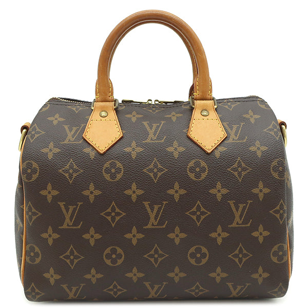 ルイヴィトン LOUIS VUITTON スピーディ 25 M41113 モノグラム モノグラムキャンバス 2WAYバッグ ゴールド金具 茶