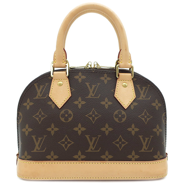 ルイヴィトン LOUIS VUITTON アルマ BB M53152 モノグラム モノグラムキャンバス 2WAYバッグ ゴールド金具 茶 シ