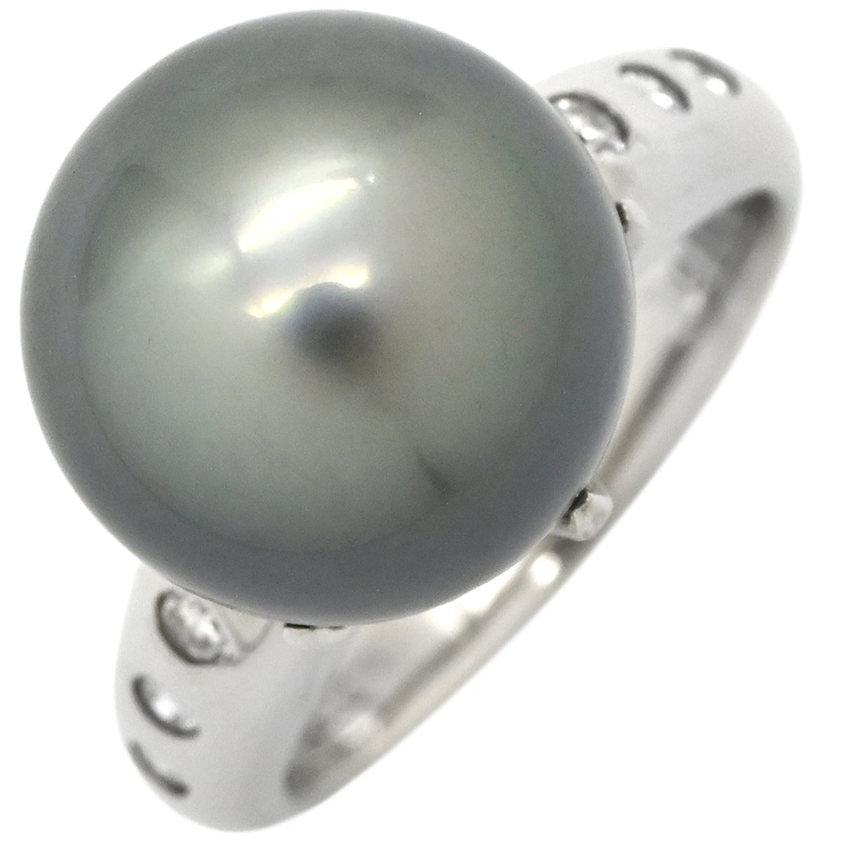 太陽の指輪　人間版　non-foil ノンブランド NON BRAND ブラック×プラチナシルバー Pt900