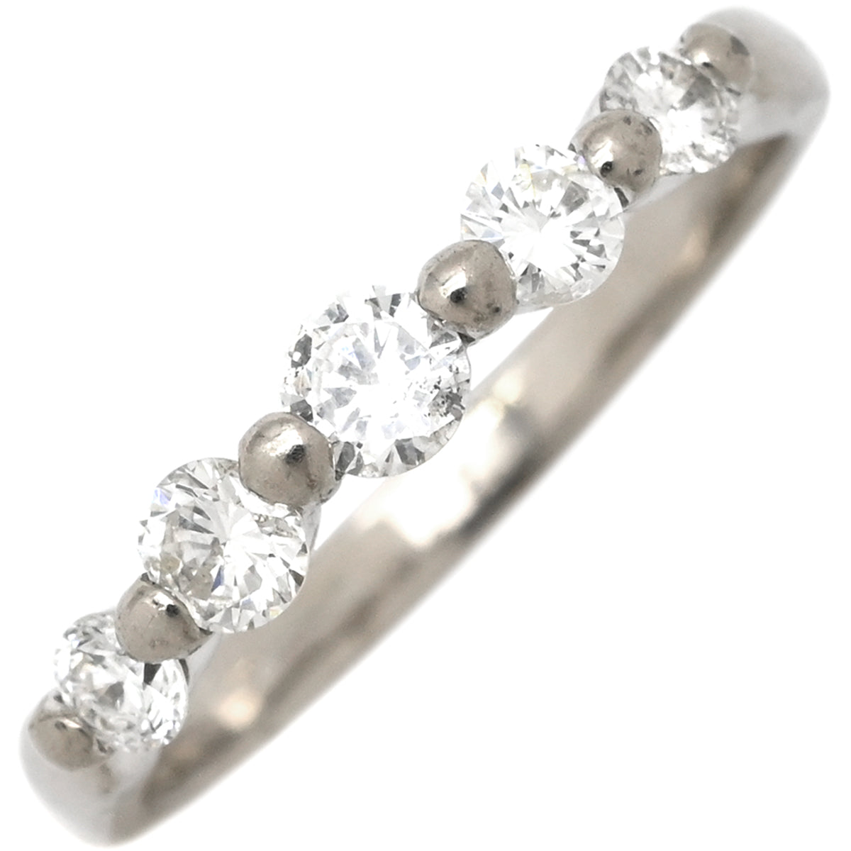 使用品 ノーブランド 18K ダイヤモンド リング 9号 約6ｇ ノンブランド NON BRAND ダイヤリング イエローゴールド K18YG