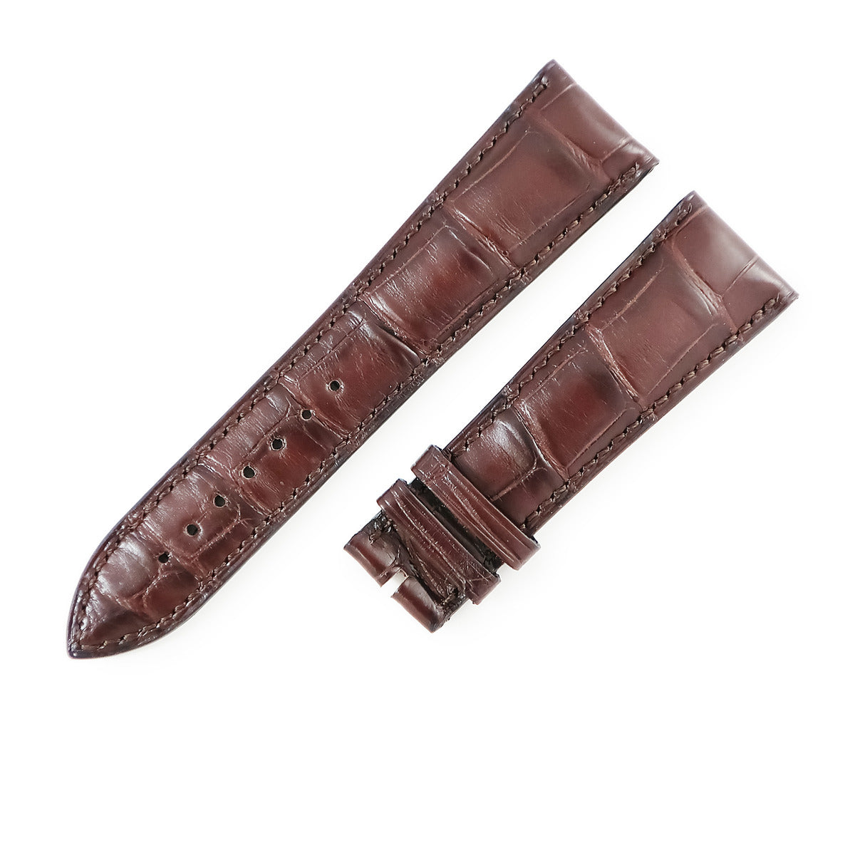 ROLEX純正ベルト　デイトナ用クロコダイル　ブラウン　未使用品 ロレックス デイトナ 純正クロコダイル革ベルト 希少