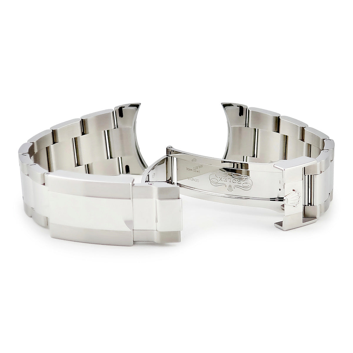 ロレックス ROLEX 純正 GMTマスター2 126710用 シルバー ステンレス