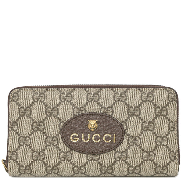 グッチ GUCCI ネオヴィンテージ GGスプリーム ジップアラウンド 473953