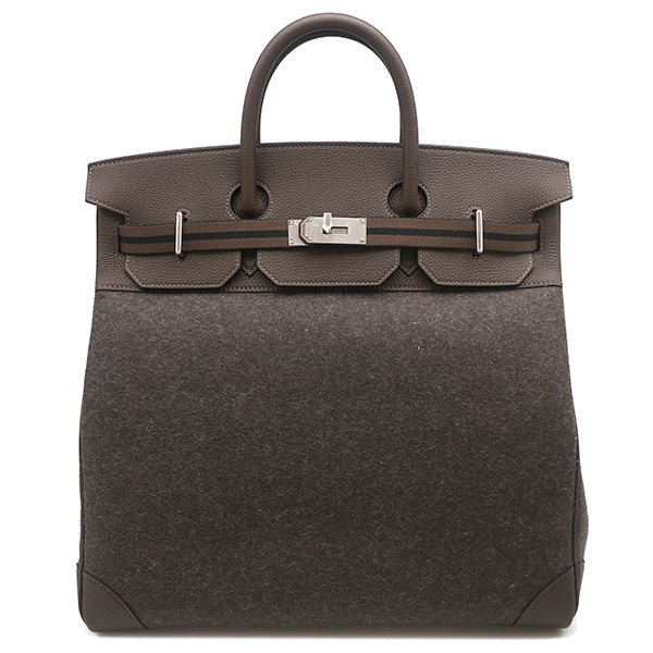 エルメス HERMES オータクロア40 エベンヌ×エコルセ×ブラック トゴ