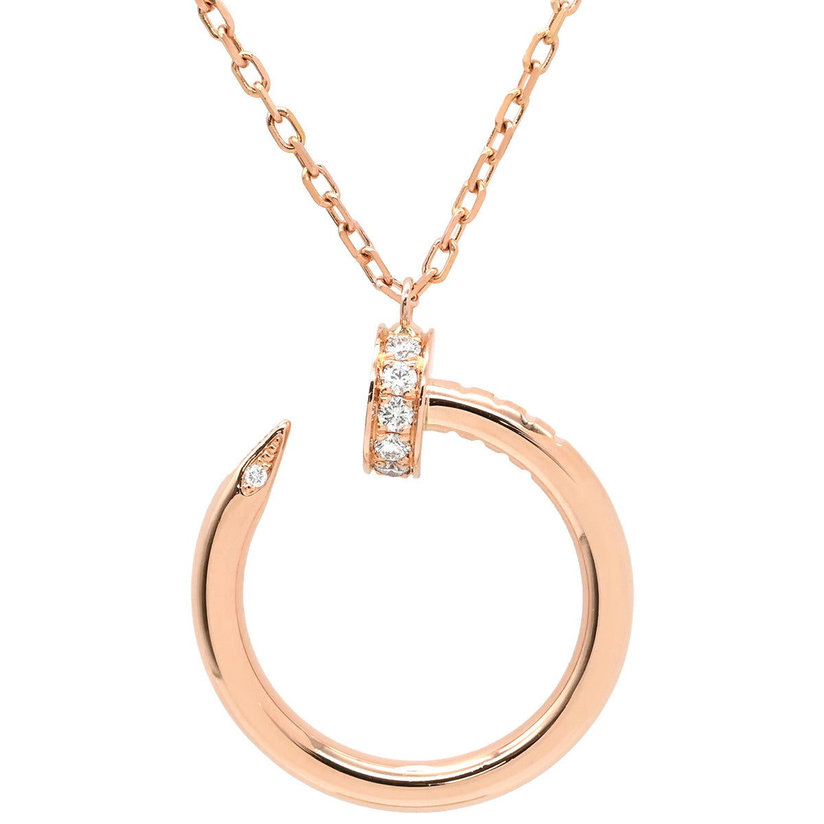 カルティエ Cartier ジュストアンクル ダイヤ B7224888 ピンクゴールド