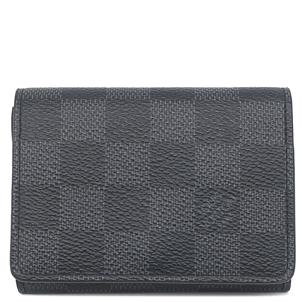 【超極美品】ルイヴィトン　アンヴェロップカルトドゥヴィジット　ダミエグラフィット ルイヴィトン LOUIS VUITTON アンヴェロップ カルト ドゥ ヴィジット