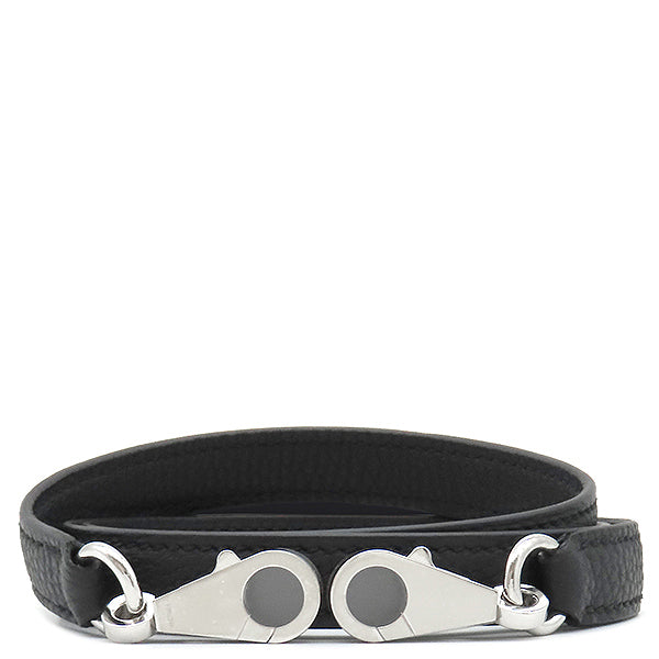 エルメス HERMES ショルダーストラップ ブラック トリヨンクレマンス