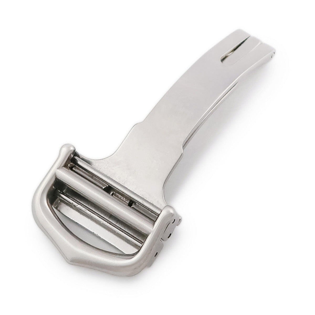 2 カルティエ　純正 バックル　SS 18mm カルティエ Cartier 純正 シルバー ステンレススチール 腕時計パーツ