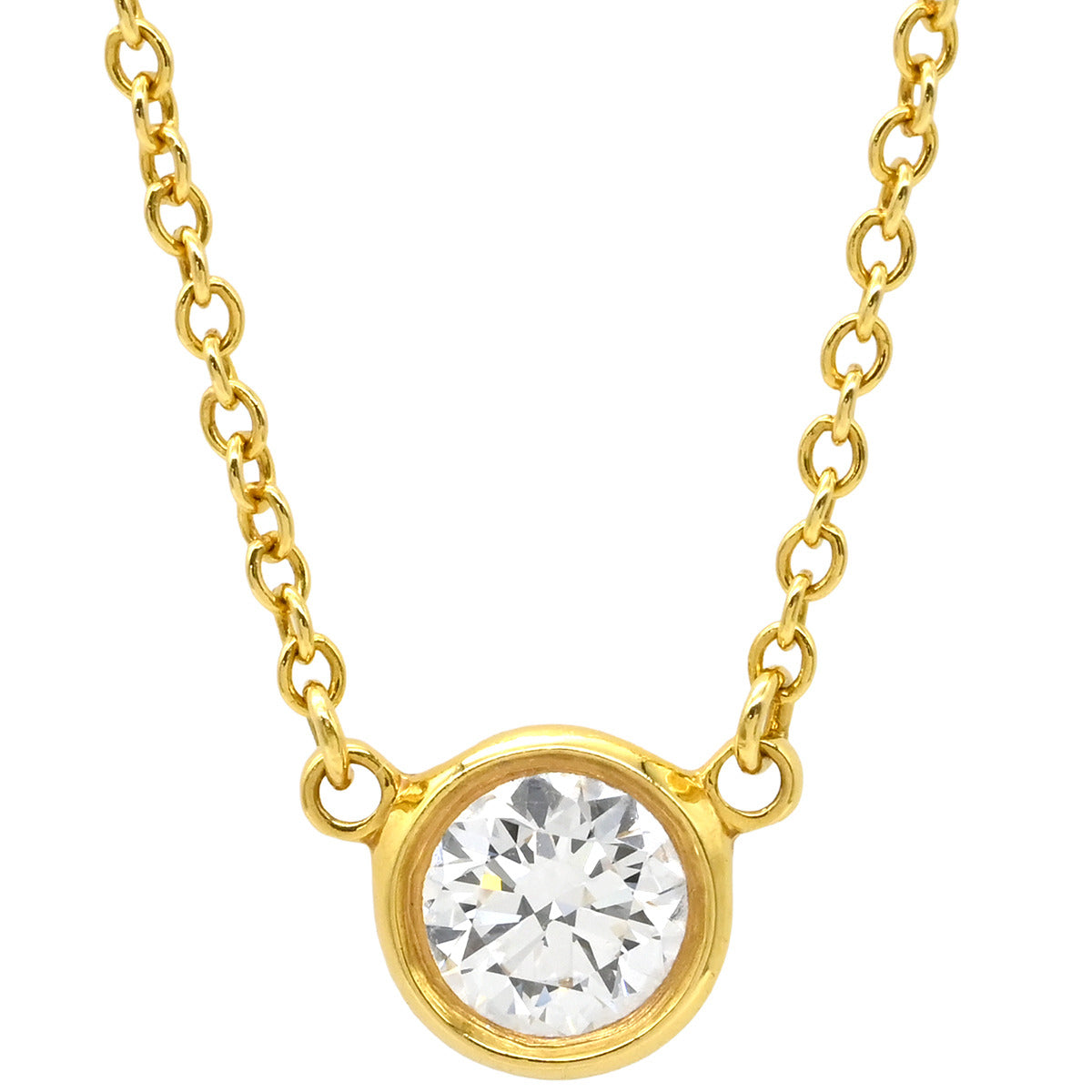 ティファニー Tiffany & Co バイザヤード シングルダイヤモンド