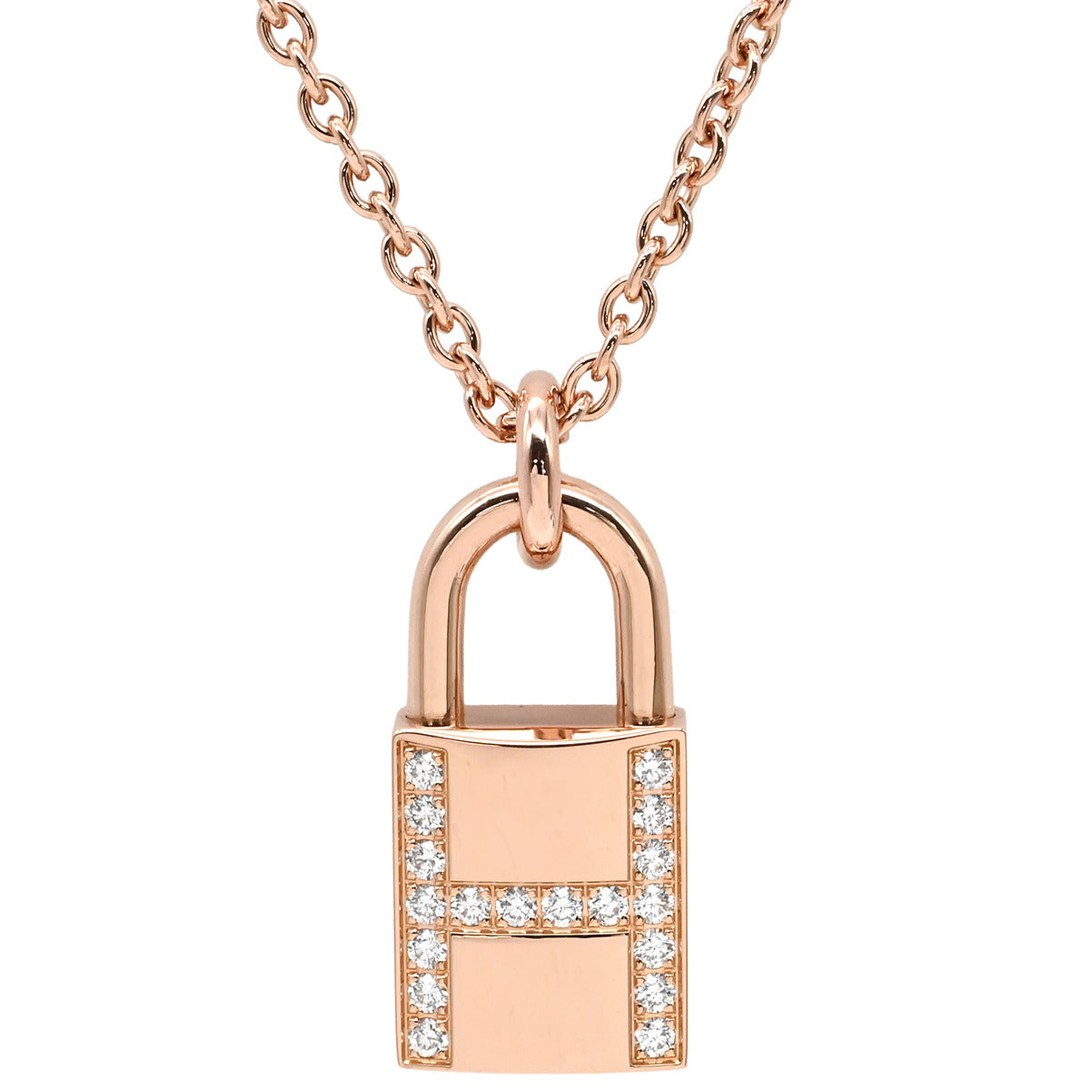 エルメス HERMES アミュレット ケリー カデナ H121332B ピンクゴールド