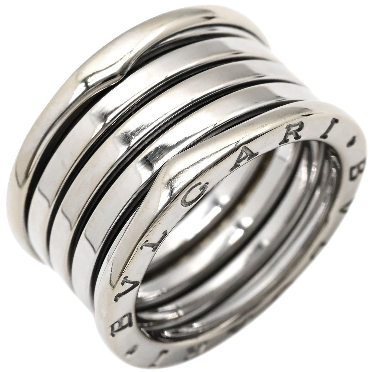ブルガリ BVLGARI ビーゼロワン B-zero1 5バンドリング ホワイト