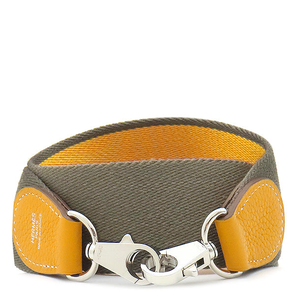 エルメス HERMES ストラップ カヴァル バンドリエール サングル イエロー エルメス 