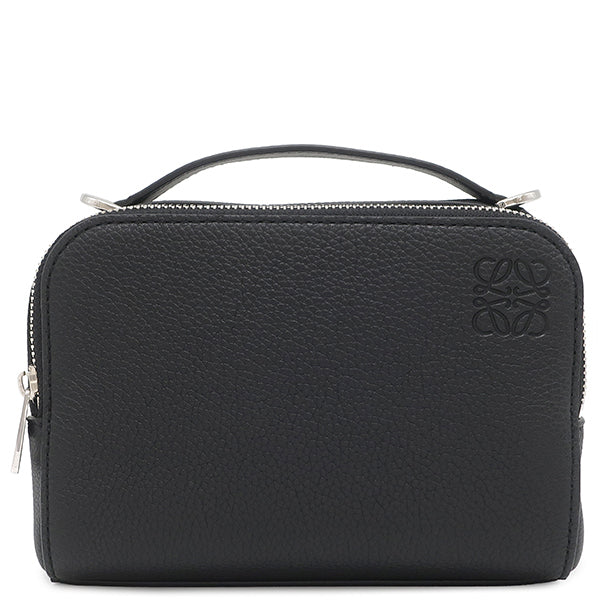 ロエベ LOEWE クロスボディ カメラバッグ ミニ ブラック レザー ソフト