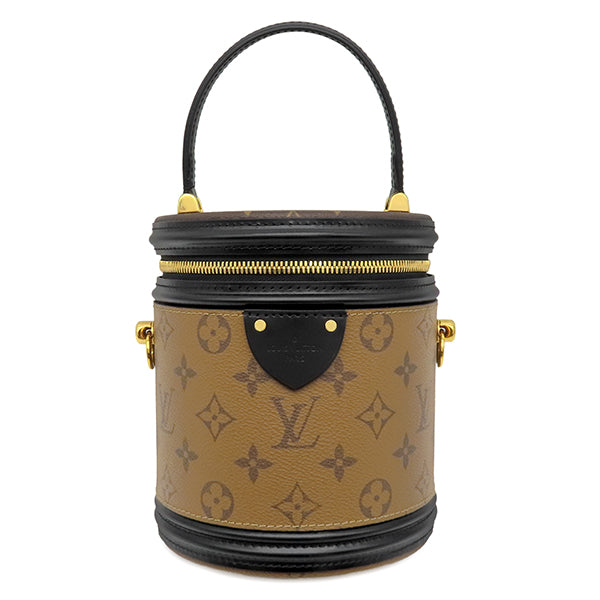 6398 美品 ルイヴィトン モノグラムリバース カンヌ レザー PVC 総柄 ルイヴィトン LOUIS VUITTON カンヌ M43986 モノグラムリバース