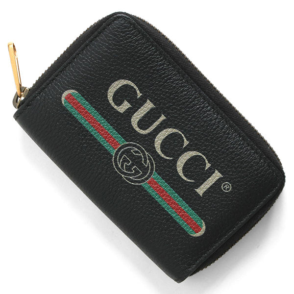 グッチ GUCCI ヴィンテージロゴ 4963190GCAT8163 グレインレザー コインケース ヴィンテージ金具