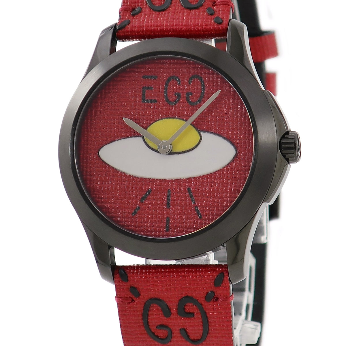 腕時計(アナログ) 約10mm腕周りG-タイムレス ゴースト UFO EGG YA1264023 クオーツ メンズ レディース ...
