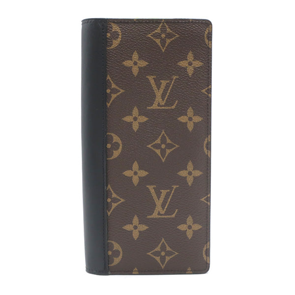 【Louis Vuitton】ポルトフォイユ・ブラザ 折財布 モノグラム付属品箱ありギャランティーあり
