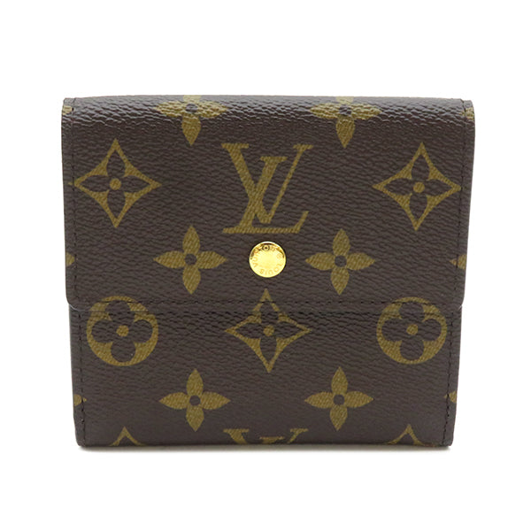 LOUIS VUITTON 】二つ折り財布 ダブルホック モノグラム - 折り財布