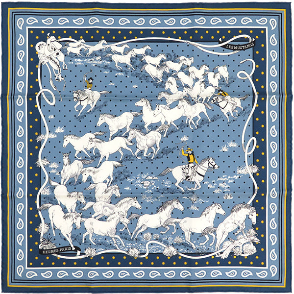 新品カレ55 Les Mustangs Bandana - 小物