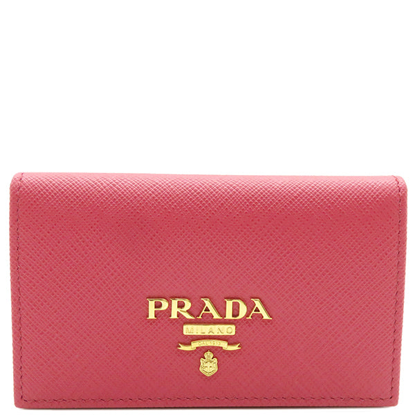 専用 PRADA プラダカードケース 名刺入れ レザー ピンクベージュ