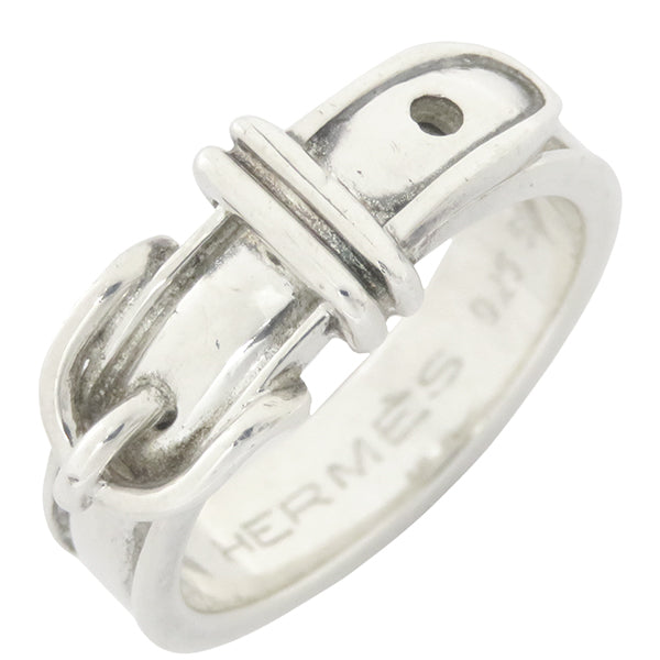 【HERMES】silver925ブックルセリエ指輪