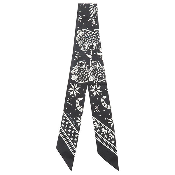 HERMES ツイリー Les Leopards Bandana レオパード | www.fleettracktz.com