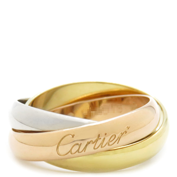 カルティエ Cartier トリニティ ホワイトゴールド×イエローゴールド