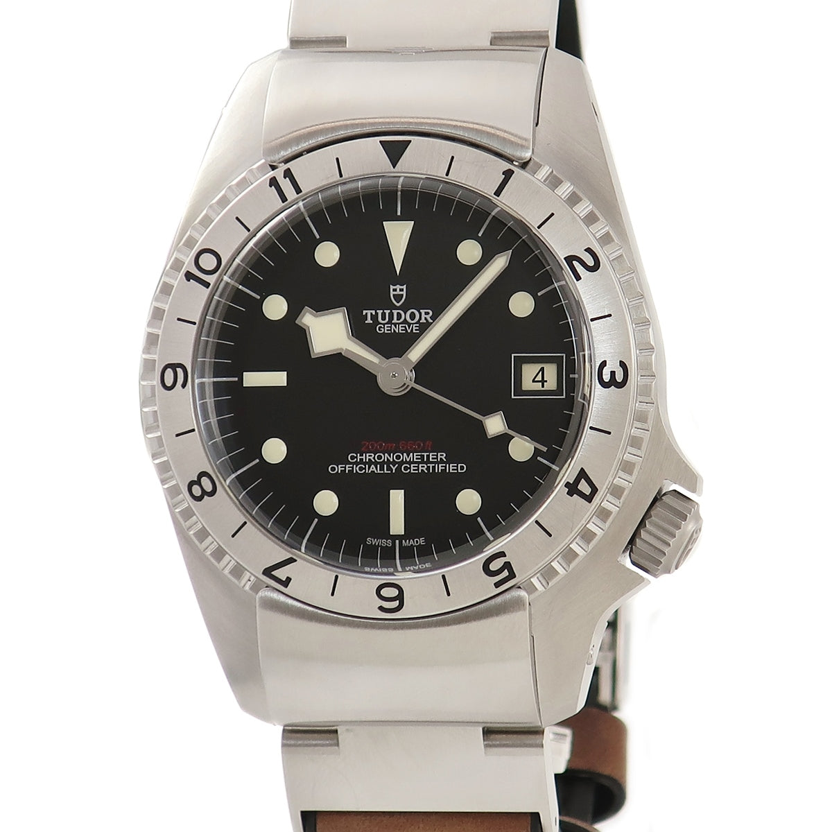 チュードル TUDOR ブラックベイ P01 M70150-0001 自動巻き メンズ Q番 イカ針 黒 4時位置リューズ チューダー