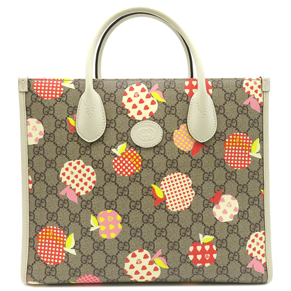 グッチ GUCCI レ ポム GGスプリーム トートバッグ 659983 ベージュ