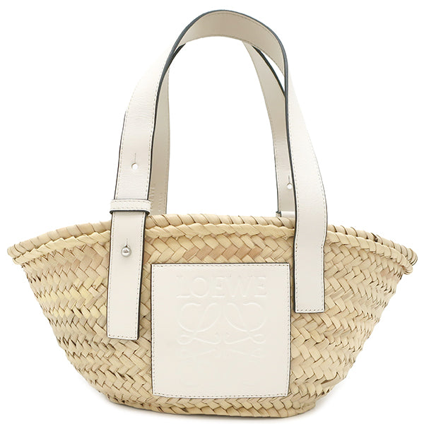 LOEWE ロエベ　かごバッグ　Small basket bag ホワイトバッグ