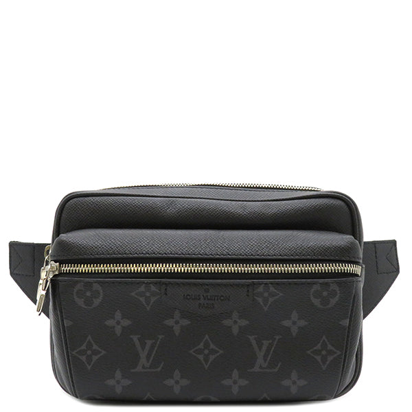 ルイヴィトン LOUIS VUITTON ダミエグラフィット バムバッグ アウトドア M30245 タイガ モノグラムエクリプスキャンバス  2WAYバッグ シルバー金具 黒 タイガラマ ボディバッグ