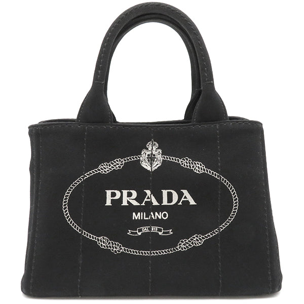 プラダ PRADA カナパ【ブラック・Sサイズ・保存袋、ギャランティカード付】