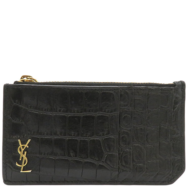 【正規品】YSL サンローラン カードケース フラグメントケース ブラック